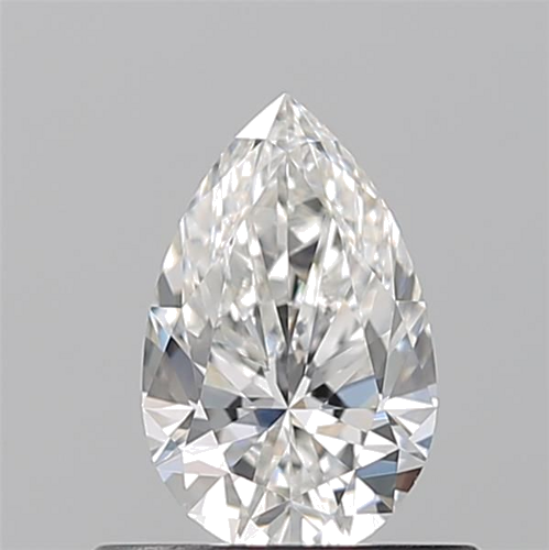 0.5 carat G-VS1 Natūralus Pear Deimantas (1)