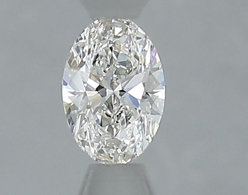 0.32 carat G-VVS2 Natūralus Oval Deimantas (1)