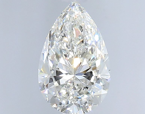 0.9 carat G-IF Natūralus Pear Deimantas (1)