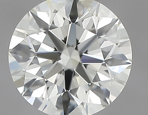 0.41 carat K-IF Excellent cut Natūralus Round Deimantas (1)