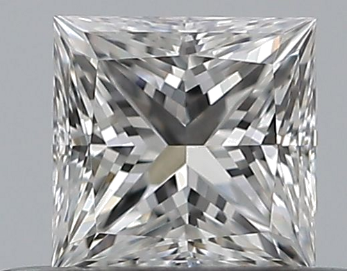 0.3 carat E-VS2 Natūralus Princess Deimantas (1)