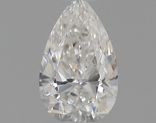 0.32 carat F-VS1 Natūralus Pear Deimantas (1)