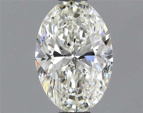 0.4 carat J-SI1 Natūralus Oval Deimantas (1)