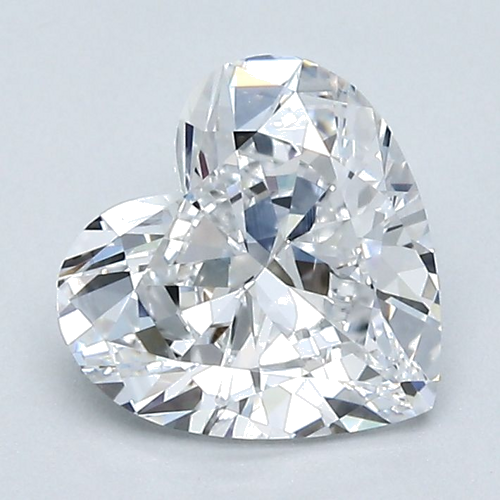 1.51 carat D-IF Natūralus Heart Deimantas (1)