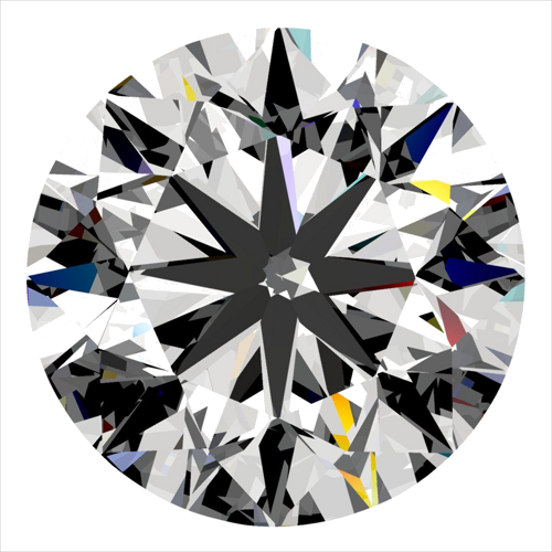 0.3 carat F-VVS1 Very Good cut Natūralus Round Deimantas (1)