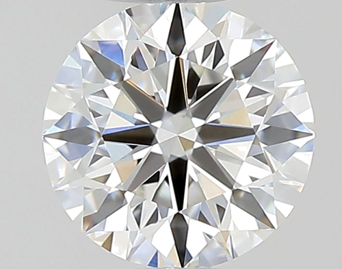 0.5 carat F-VVS1 Excellent cut Natūralus Round Deimantas (1)