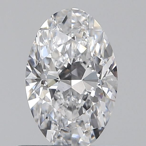 0.6 carat D-VS2 Natūralus Oval Deimantas (1)