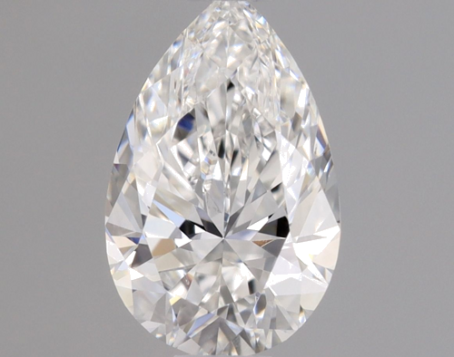 0.49 carat E-VS2 Natūralus Pear Deimantas (1)