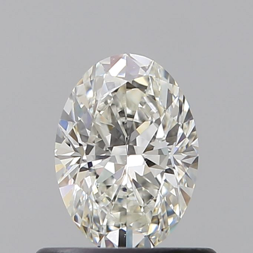 0.58 carat H-VVS2 Natūralus Oval Deimantas (1)