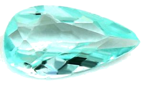0.14 carat GREEN Pear Tourmaline (1)