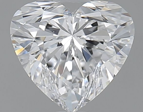 1.0 carat D-VS1 Natūralus Heart Deimantas (1)