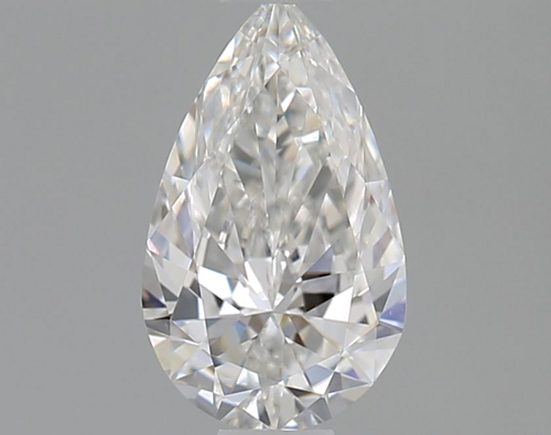 0.5 carat F-VS1 Natūralus Pear Deimantas (1)