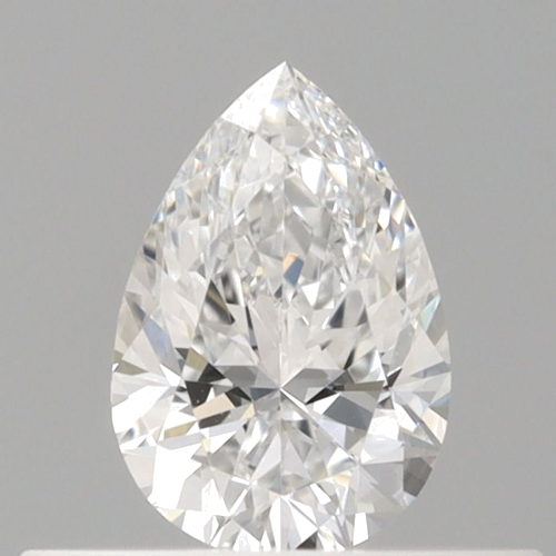 0.31 carat D-VVS1 Natūralus Pear Deimantas (1)