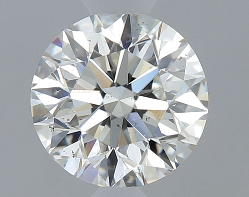 0.5 carat J-SI1 Excellent cut Natūralus Round Deimantas (1)