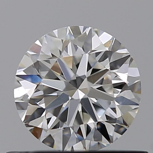 0.6 carat F-VVS2 Very Good cut Natūralus Round Deimantas (1)