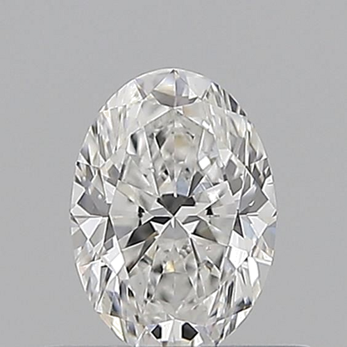 0.5 carat E-VS2 Natūralus Oval Deimantas (1)