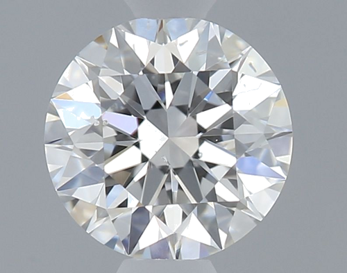 0.46 carat F-SI1 Excellent cut Natūralus Round Deimantas (1)