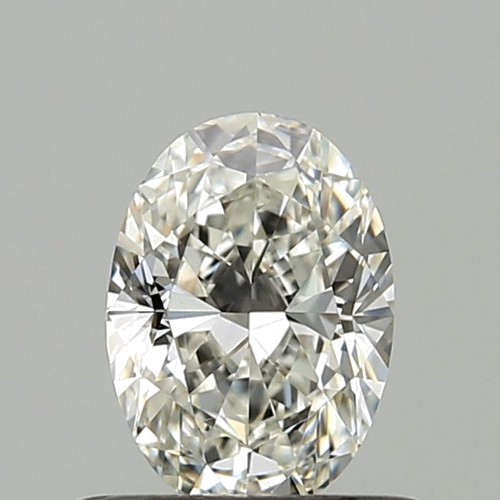 0.5 carat H-VS1 Natūralus Oval Deimantas (1)