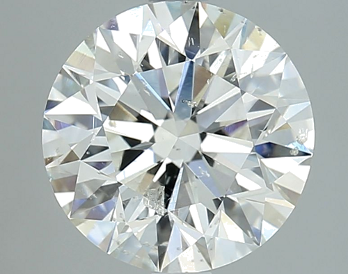 2.5 carat I-SI2 Excellent cut Natūralus Round Deimantas (1)