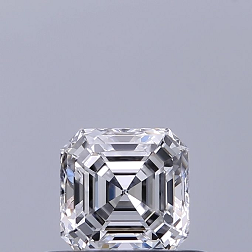 0.41 carat D-IF Natūralus Asscher Deimantas (1)