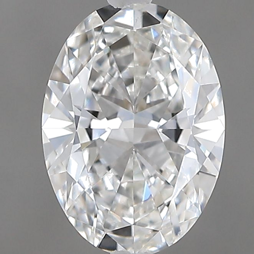 0.5 carat F-VS2 Natūralus Oval Deimantas (1)