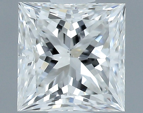 0.4 carat F-VS2 Natūralus Princess Deimantas (1)