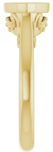 Sužadėtuvių Žiedas „Bezel-Set“ 14k yellow gold Marquise 12mm x 6mm (4)