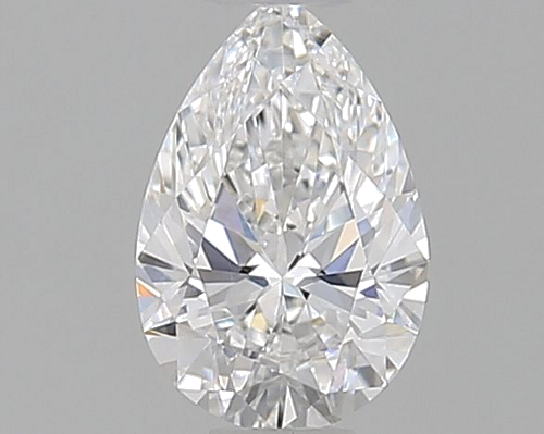 0.3 carat E-VVS2 Natūralus Pear Deimantas (1)