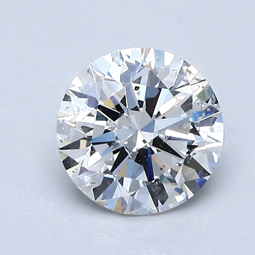 1.01 carat E-SI2 Excellent cut Natūralus Round Deimantas (1)