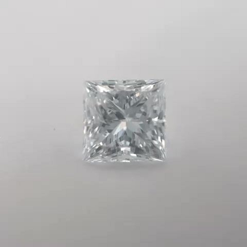 0.5 carat D-VVS2 Natūralus Princess Deimantas (1)