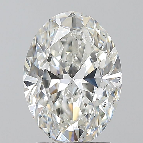 2.01 carat G-SI1 Natūralus Oval Deimantas (1)