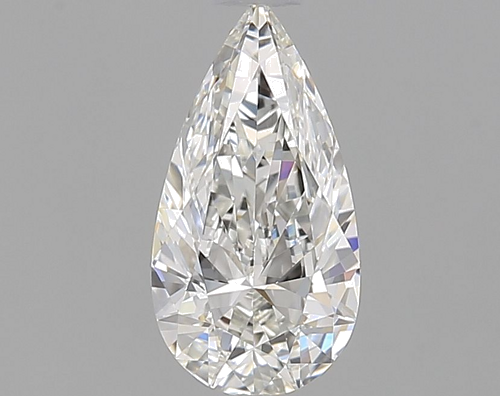 0.5 carat G-VS1 Natūralus Pear Deimantas (1)