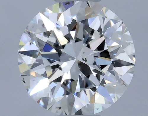 0.5 carat F-SI1 Very Good cut Natūralus Round Deimantas (1)