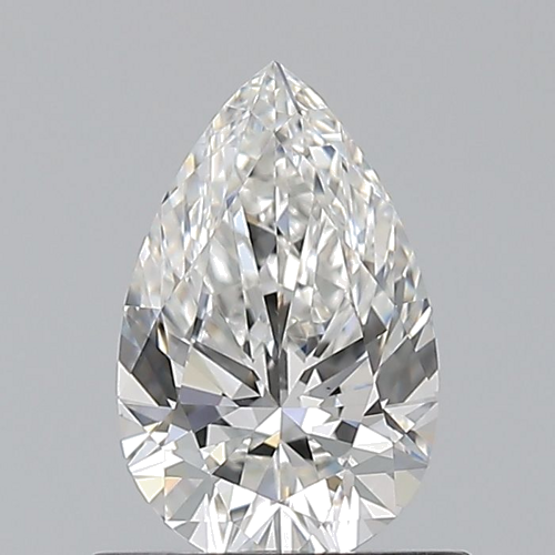 0.7 carat F-VS1 Natūralus Pear Deimantas (1)