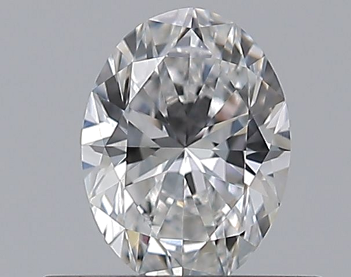 0.42 carat D-VS1 Natūralus Oval Deimantas (1)