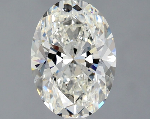 1.51 carat H-SI1 Natūralus Oval Deimantas (1)