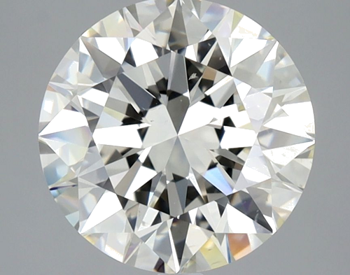 3.7 carat J-SI1 Excellent cut Natūralus Round Deimantas (1)