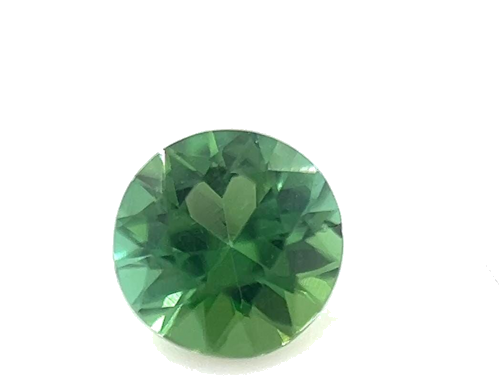 0.38 carat GREEN Round Tourmaline (1)