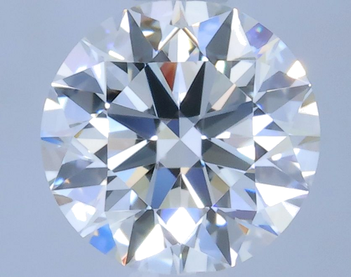 0.57 carat H-IF Excellent cut Natūralus Round Deimantas (1)