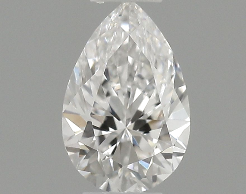 0.23 carat E-VVS2 Natūralus Pear Deimantas (1)