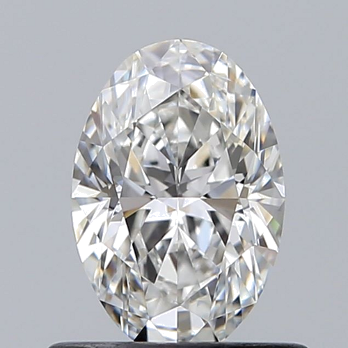 0.66 carat F-VVS1 Natūralus Oval Deimantas (1)