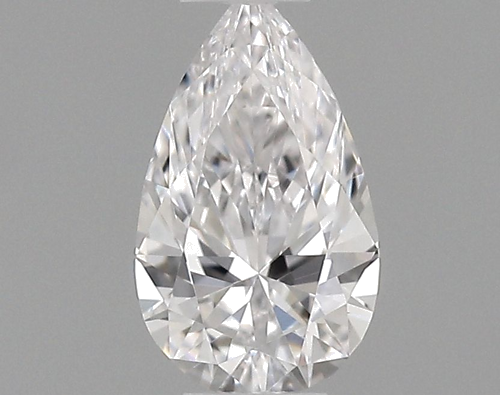 0.25 carat D-VS1 Natūralus Pear Deimantas (1)