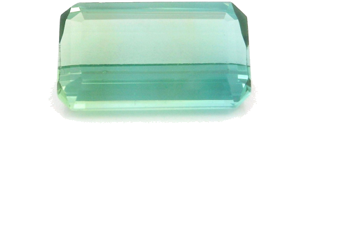2.95 carat GREEN STEP cut Octagonal Tourmaline (1)