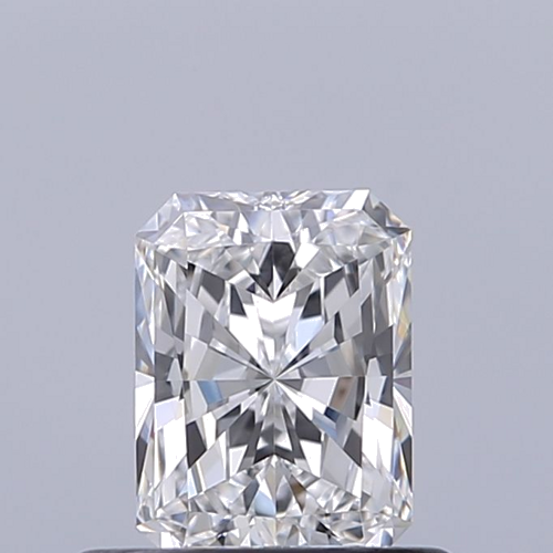 0.52 carat E-VVS2 Natūralus Radiant Deimantas (1)
