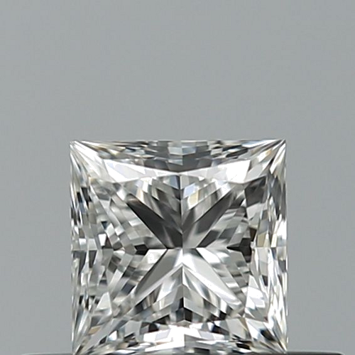 0.4 carat G-VVS2 Natūralus Princess Deimantas (1)