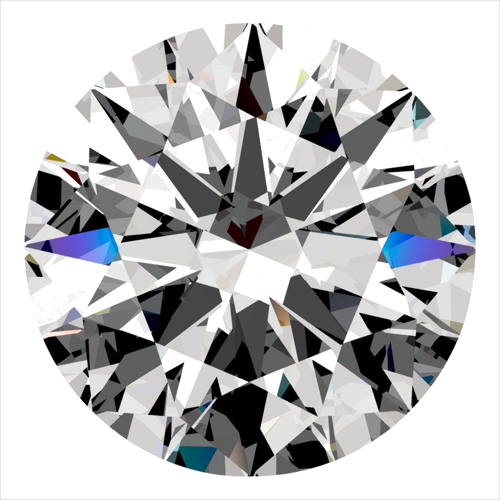 0.32 carat F-VS1 Excellent cut Natūralus Round Deimantas (1)