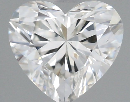 0.42 carat I-VS2 Natūralus Heart Deimantas (1)