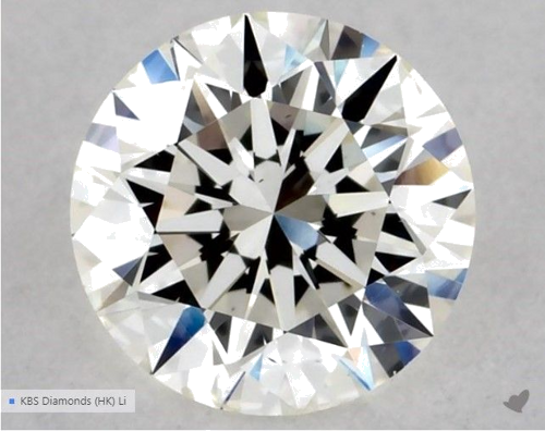 1.0 carat J-SI1 Excellent cut Natūralus Round Deimantas (1)