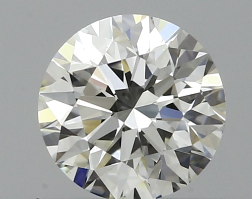 0.37 carat H-VVS1 Excellent cut Natūralus Round Deimantas (1)