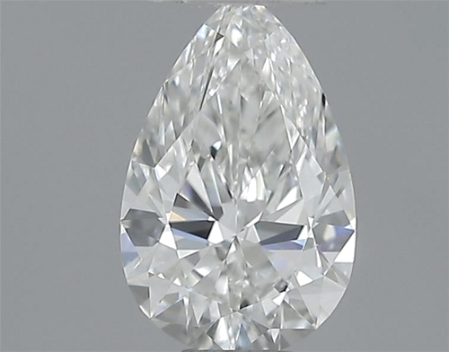0.5 carat G-VVS2 Natūralus Pear Deimantas (1)